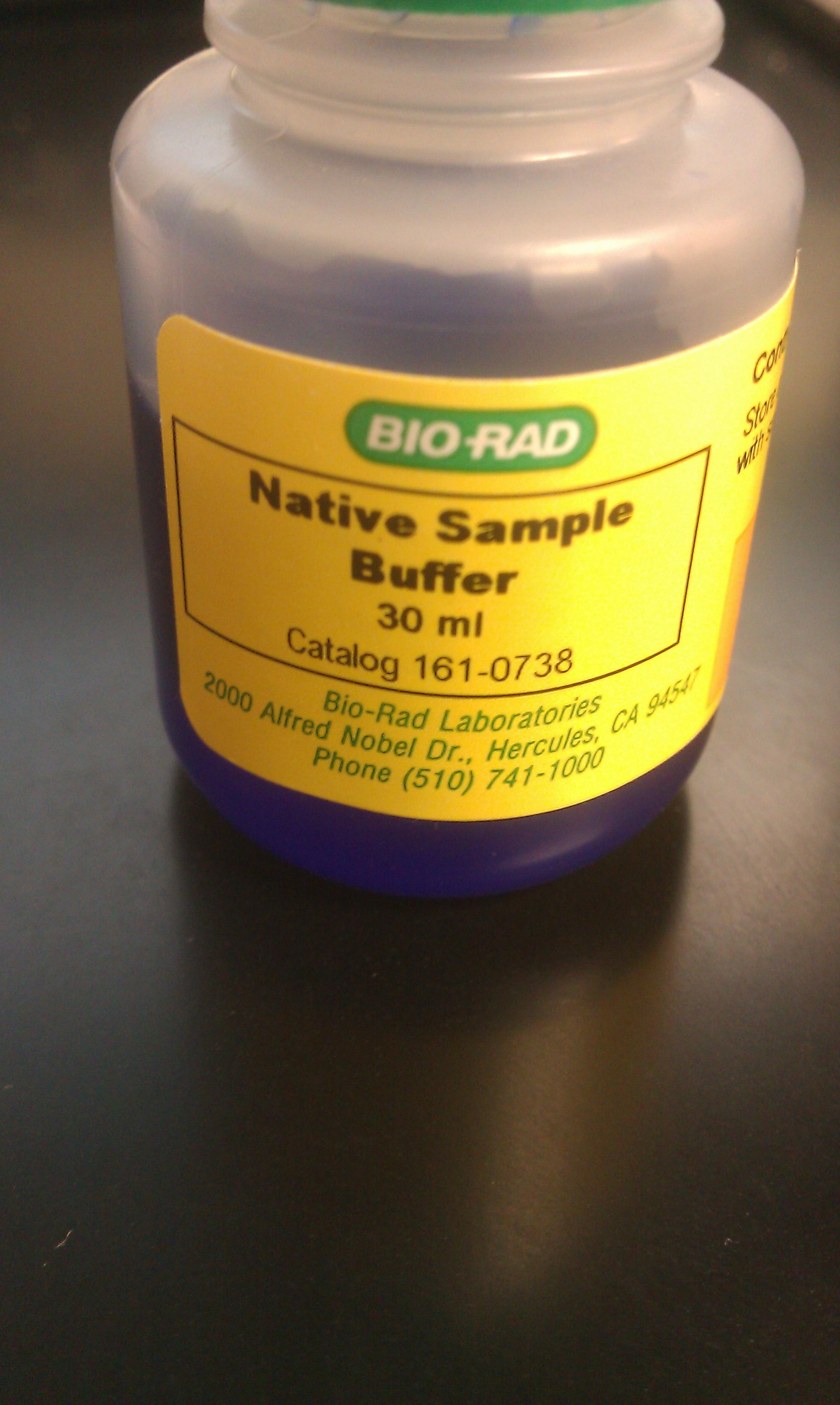 Good Native Sample Buffer Kit/Reagent Review